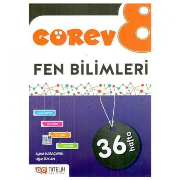 Nitelik Yayınları 8.Sınıf Görev Fen Bilimleri - 2
