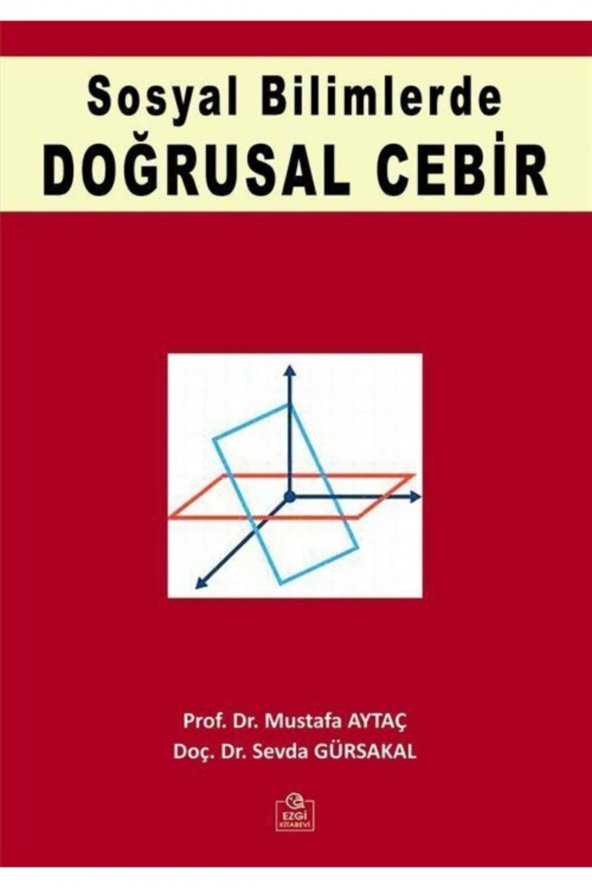 Sosyal Bilimlerde Doğrusal Cebir
