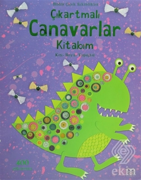 Çıkartmalı Canavarlar Kitabım