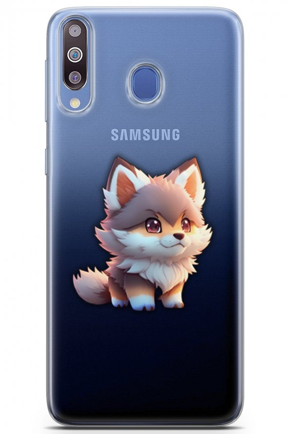 Samsung Galaxy M30 Kılıf Seri Others 09 Yavru Transparan UV Kılıf