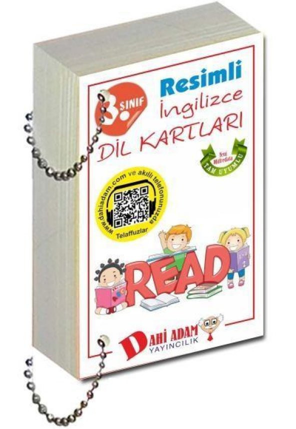 3. Sınıf Resimli İngilizce Dil Kartları
