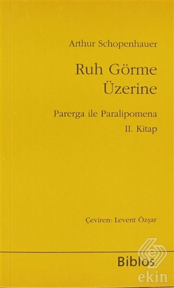 Ruh Görme Üzerine