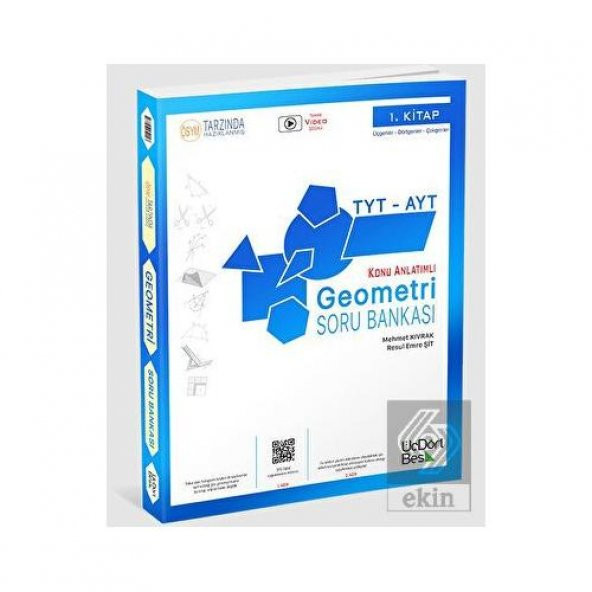 2022 TYT-AYT Konu Anlatımlı Geometri Soru Bankası 1.Kitap - 2