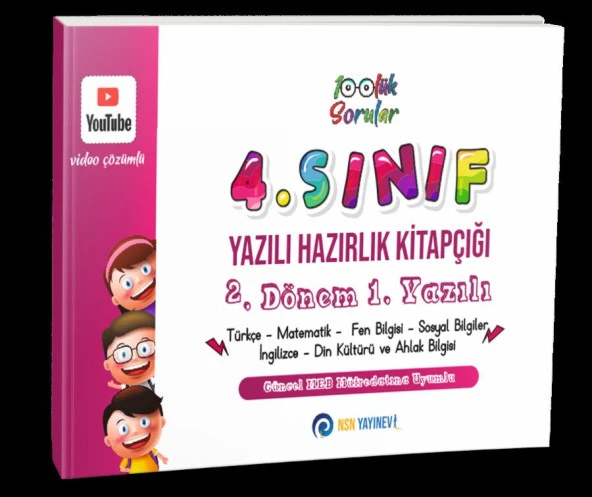 4.Sınıf Hazırlık Kitapçığı 2. Dönem 1.Yazılı