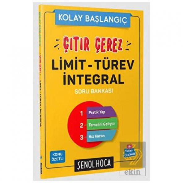 Çıtır Çerez Limit Türev İntegral Şenol Hoca Yayınl