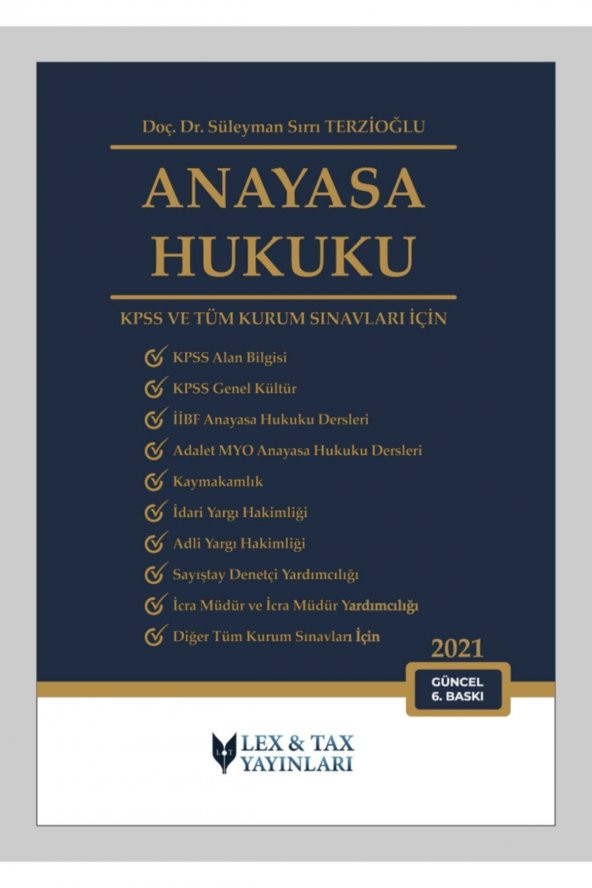 2021 Anayasa Hukuku ürün görseli 1