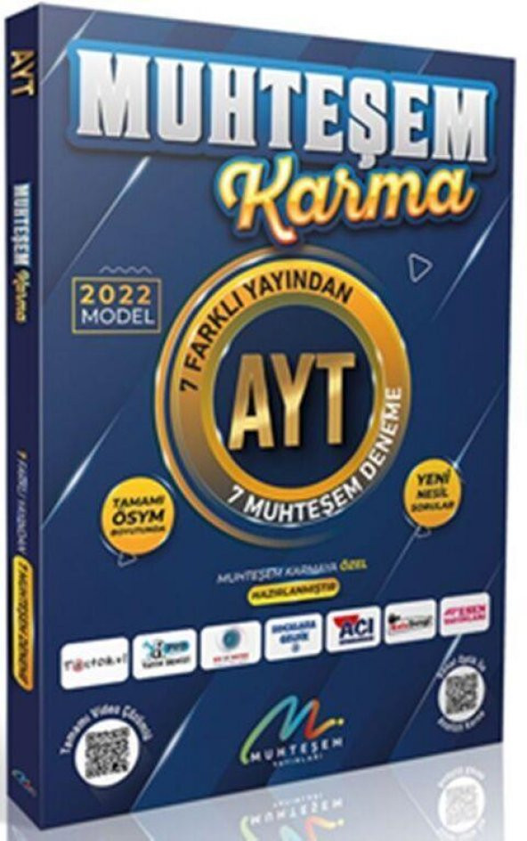 AYT 7 li Muhteşem Karma Deneme Seti