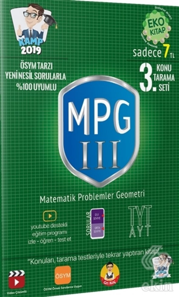 MPG 3 Konu Tarama Testi