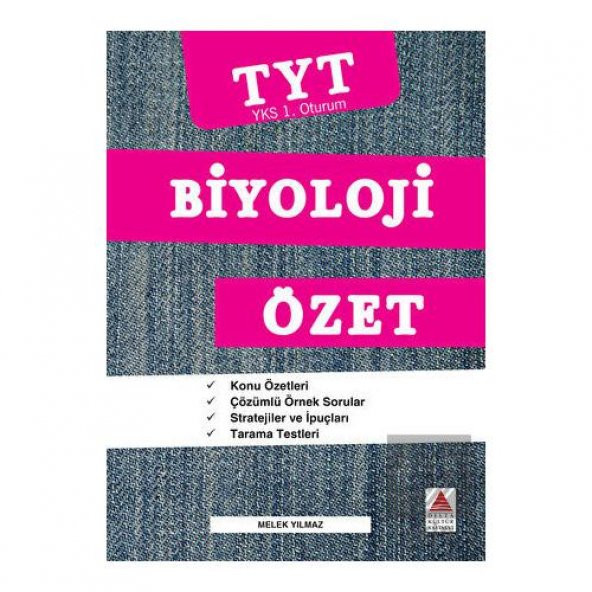 TYT Biyoloji Özet (YKS 1. Oturum)