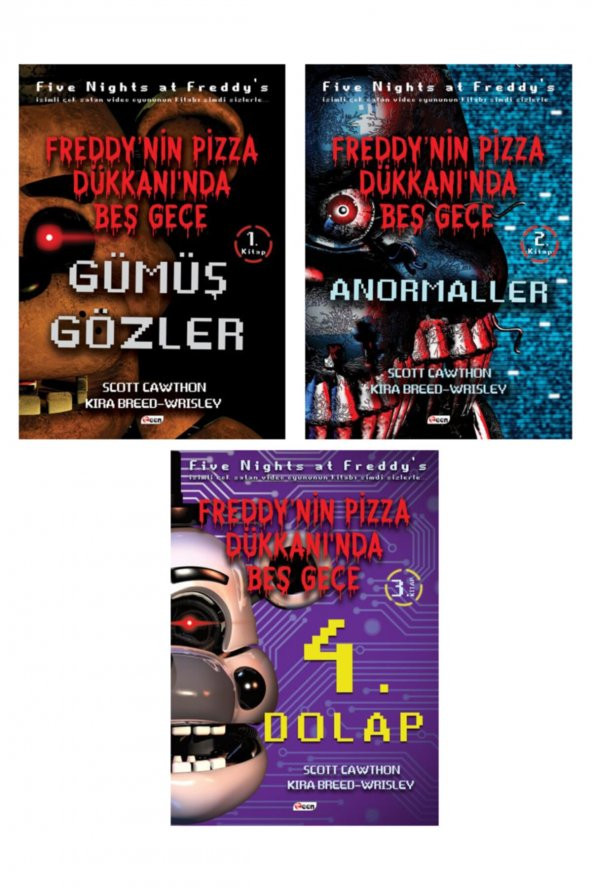 Freddynin Pizza Dükkanında Beş Gece Serisi Seti
