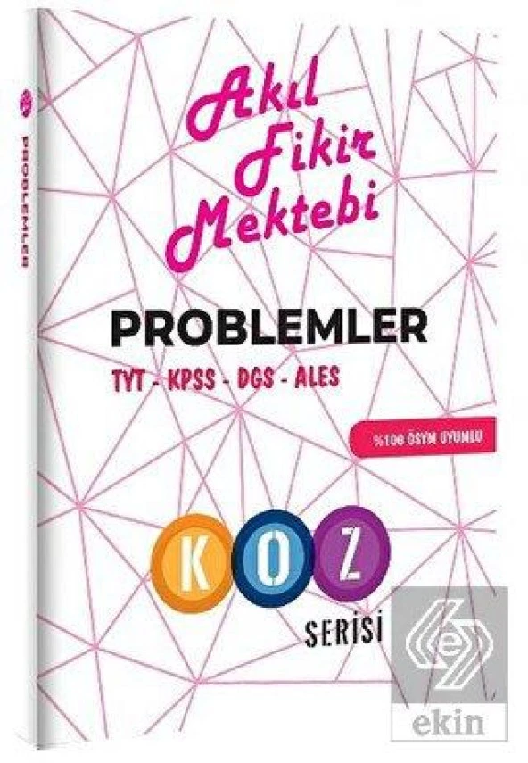 Akıl Fikir Mektebi Problemler TYT-KPSS-DGS-ALES Ko