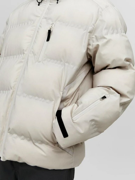 Jack Jones Sweep Puffer Erkek Mont 12238998 - 2