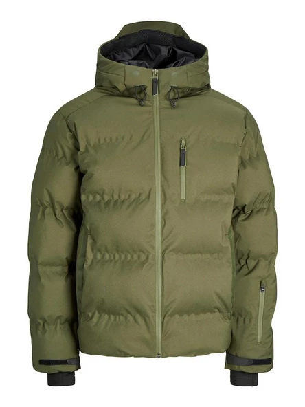 Jack Jones Sweep Puffer Erkek Mont 12238998