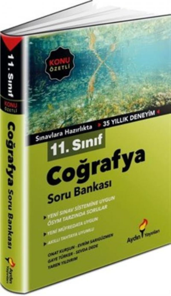 Aydın 11.Sınıf Coğrafya Soru Bankası