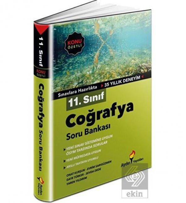 Aydın 11.Sınıf Coğrafya Soru Bankası - 2