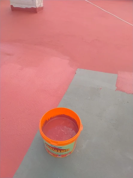 İzo Dinamik 4 Renk Güçlü Örtücü Silikonlu Su İzolasyon Kaplaması 17 Kg - Resim 6