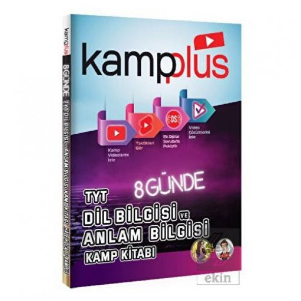 Kampplus 8 Günde TYT Dil Bilgisi ve Anlam Bilgisi