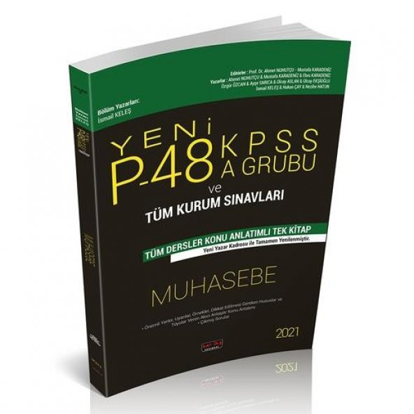 P48 KPSS A Muhasebe Tek Kitap Konu Anlatımı
