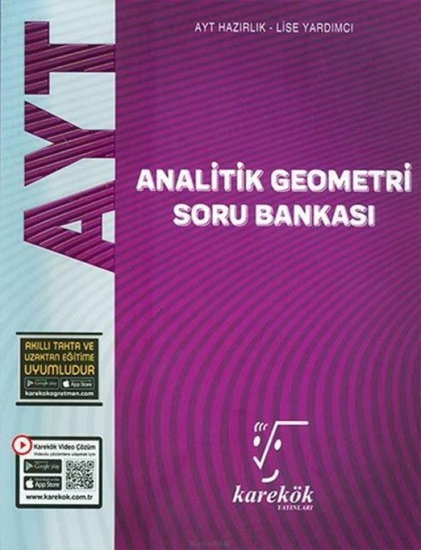 AYT Analitik Geometri Soru Bankası