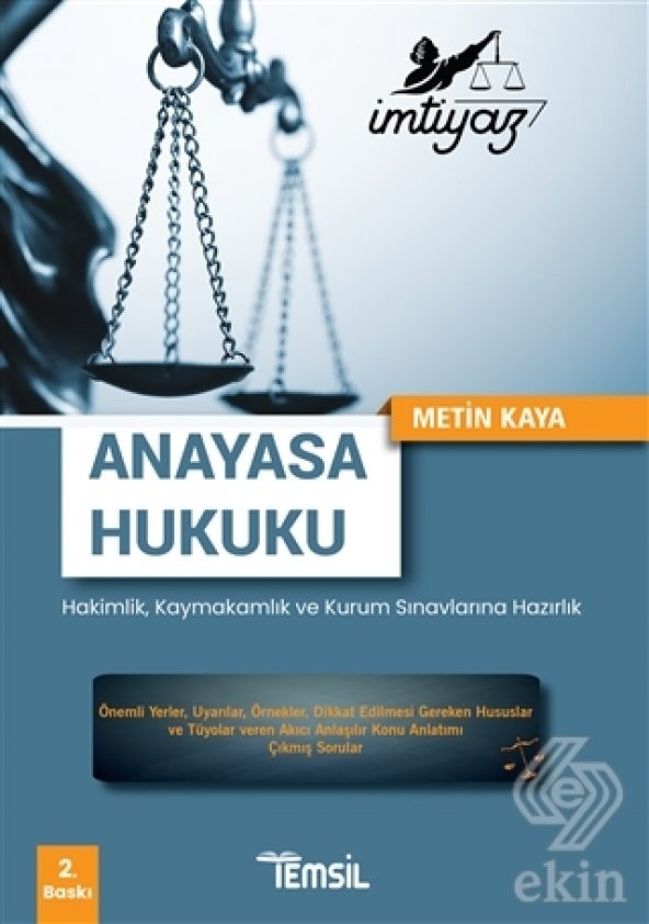 İmtiyaz Anayasa Hukuku - 1