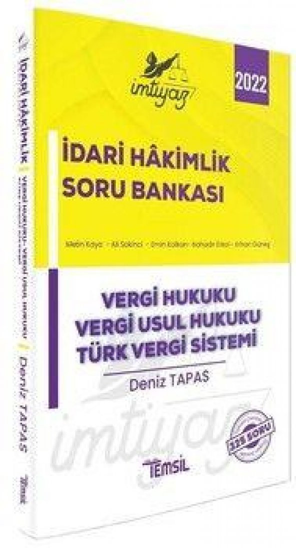 İmtiyaz İdari Hakimlik Soru Bankası