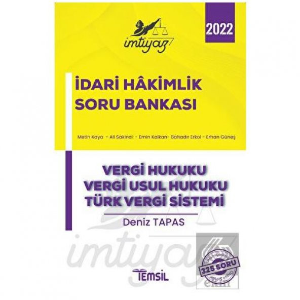 İmtiyaz İdari Hakimlik Soru Bankası - 2