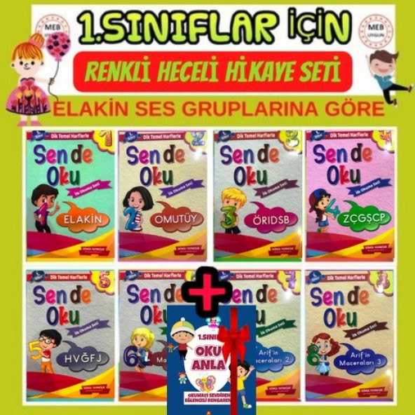 1. Sınıf Ses Gruplarına Göre İlk Okuma Seti - Send - 2