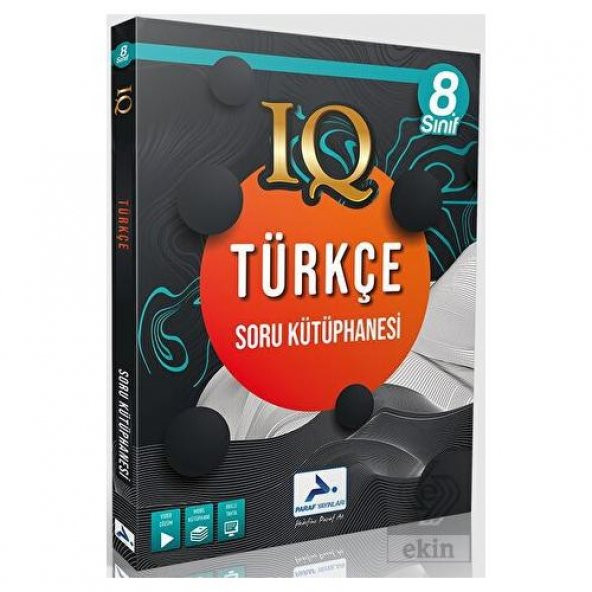 8. Sınıf IQ Türkçe Soru Kütüphanesi PRF Yayınları - 1