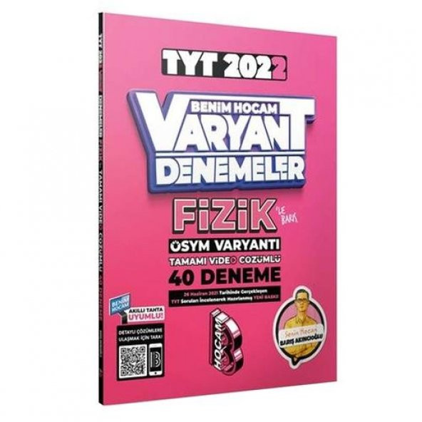 2022 TYT Fizik Tamamı Video Çözümlü 40 Deneme Sına