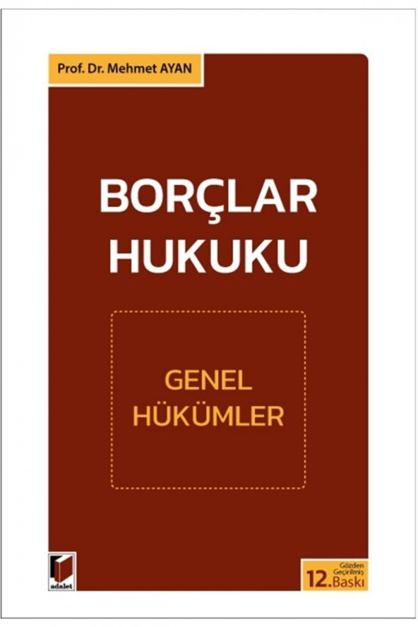 Borçlar Hukuku Genel Hükümler