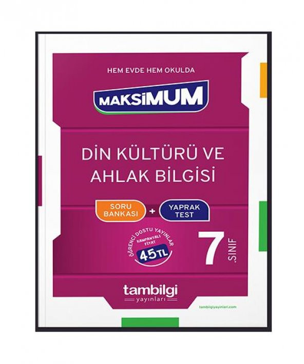7. Sınıf Din Kültürü Ve Ahlak Bilgisi Soru Bankası - 2