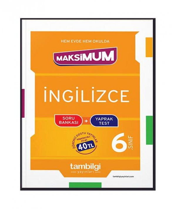 6. Sınıf İngilizce Soru Bankası + Yaprak Test - 2