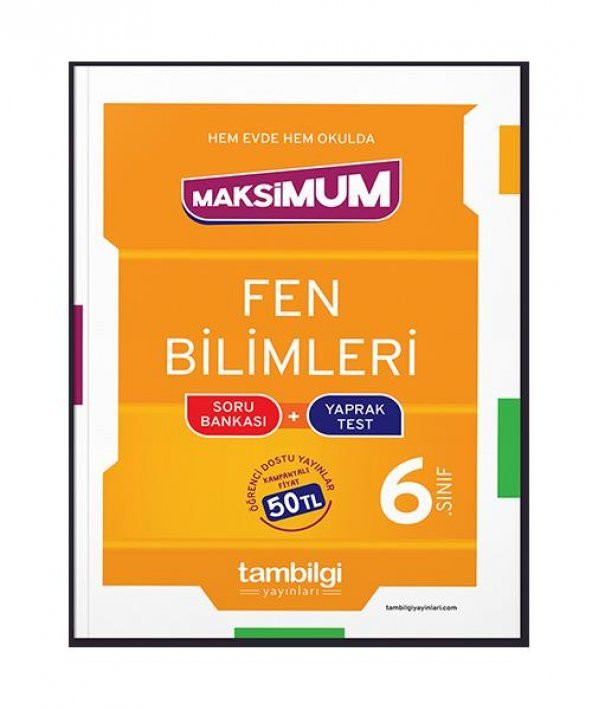 6. Sınıf Fen Bilimleri Soru Bankası + Yaprak Test - 2