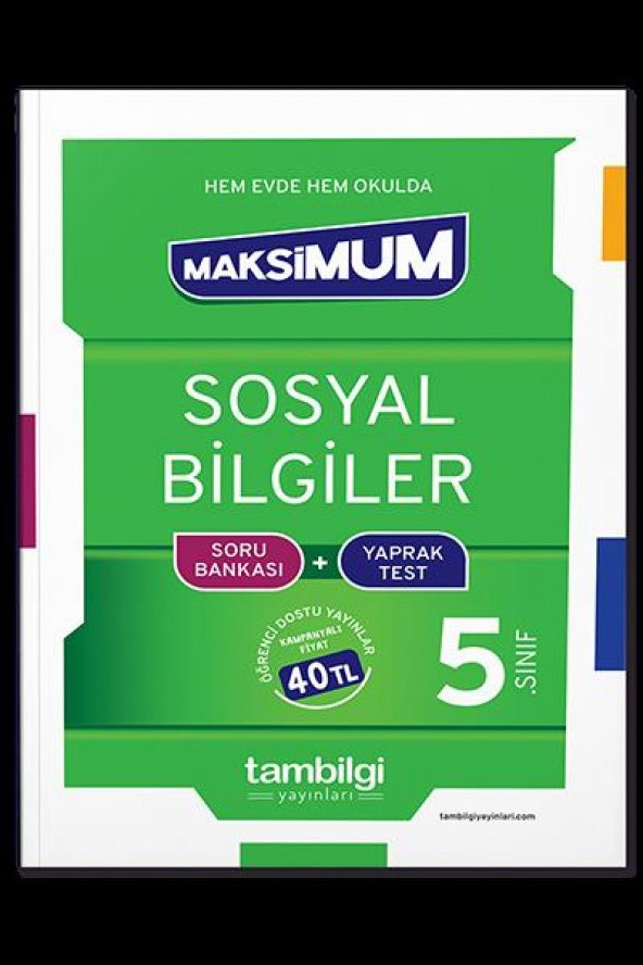 5. Sınıf Sosyal Bilgiler Soru Bankası + Yaprak Tes