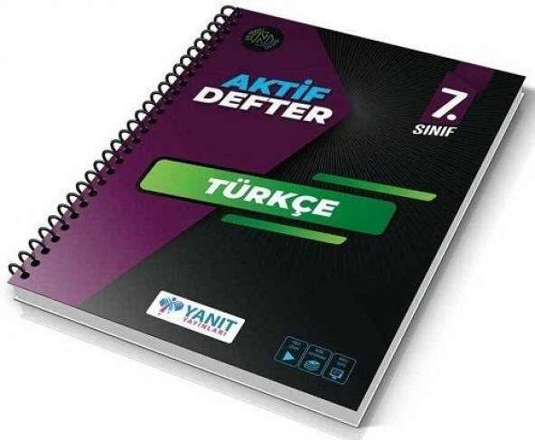 7. Sınıf Türkçe Aktif Defter Yanıt Yayınları