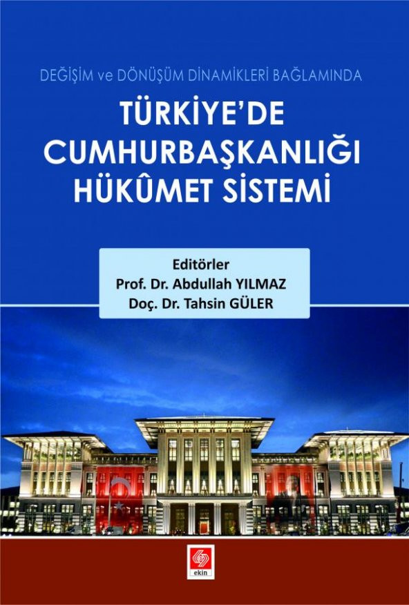 Türkiyede Cumhurbaşkanlığı Hükümet Sistemi Abdullah Yılmaz ürün görseli 1