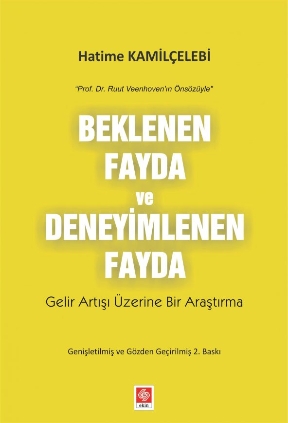 Beklenen Fayda ve Deneyimlenen Fayda Hatime Kamilçelebi ürün görseli 1
