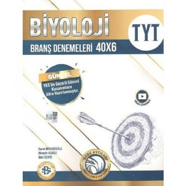 Bilgi Sarmal Yayınları TYT Biyoloji 40 x 6 Branş D - 2