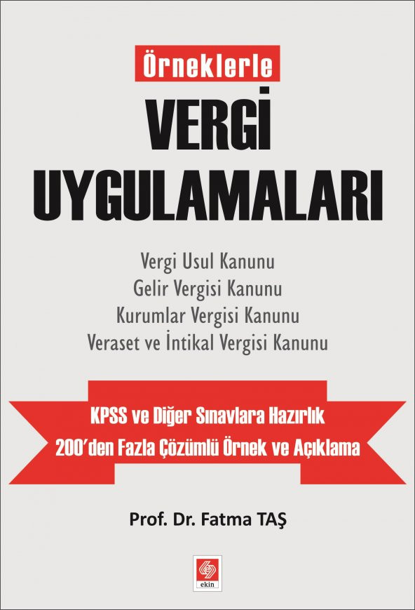 Örneklerle Vergi Uygulamaları Fatma Taş - 1