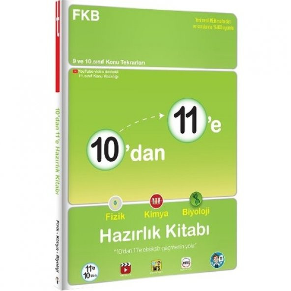 10dan 11e Fizik Kimya Biyoloji Hazırlık Kitabı - 2