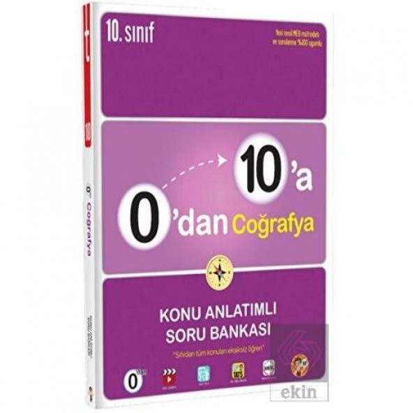 0 dan 10 a Coğrafya Konu Anlatımlı Soru Bankası