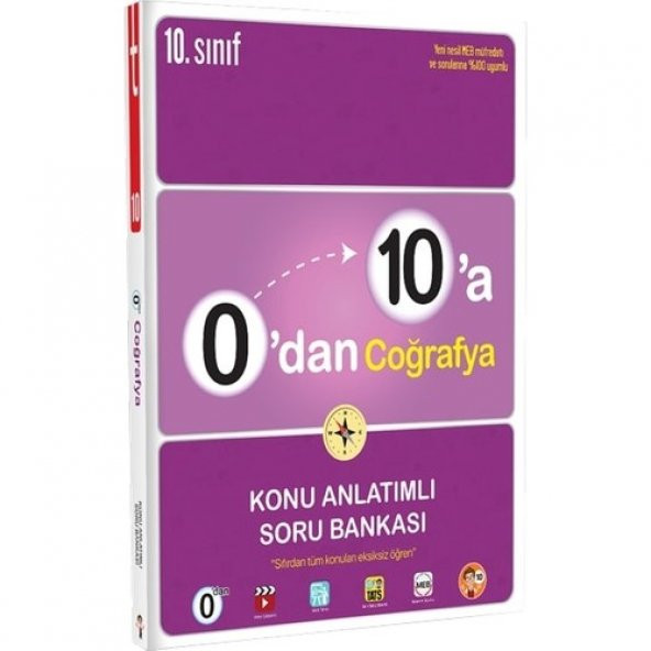 0 dan 10 a Coğrafya Konu Anlatımlı Soru Bankası - 2