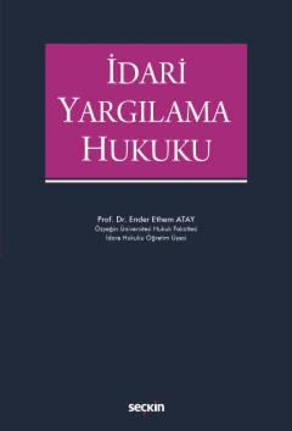 İdari Yargılama Hukuku