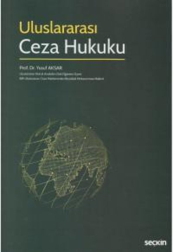 Uluslararası Ceza Hukuku - 1