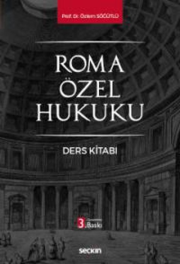 Roma Özel Hukuku
 Ders Kitabı - 2