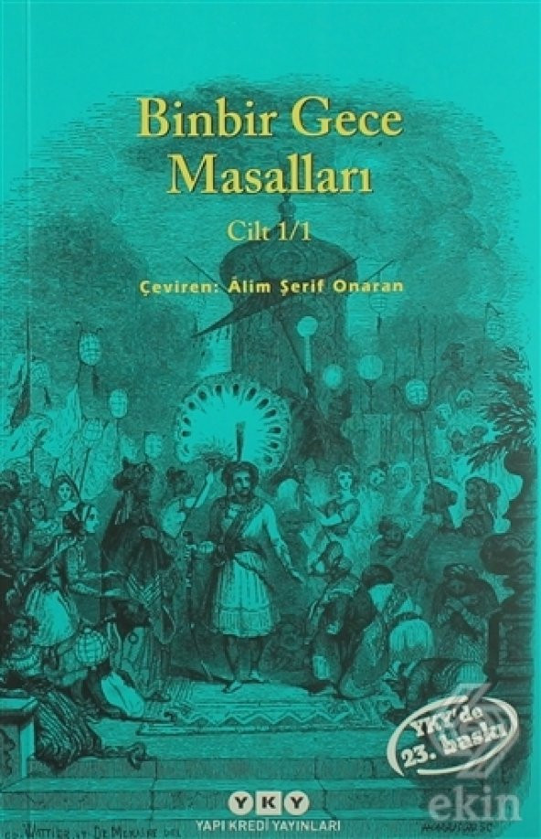 Binbir Gece Masalları Cilt 1/1 ürün görseli