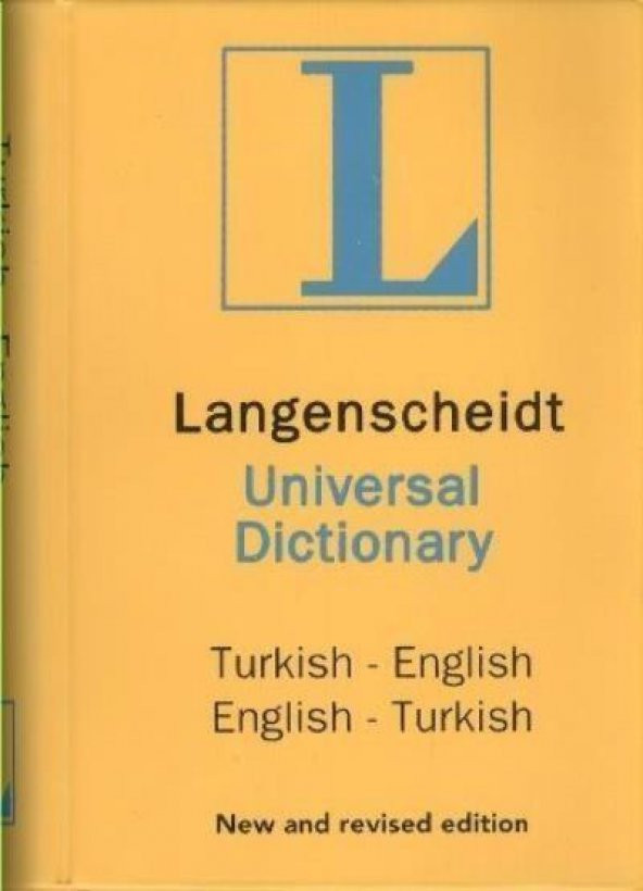 Langenscheidt’s Universal Dictionary English - Tur - 1