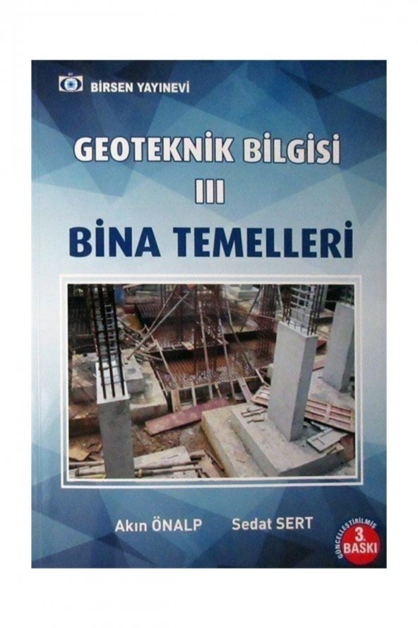 Geoteknik Bilgisi 3 Bina Temelleri