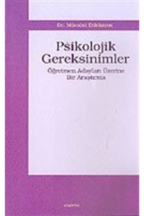 Psikolojik Gereksinimler - 1