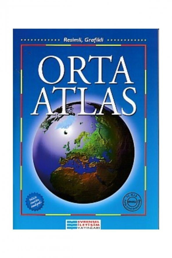 İlköğretim Orta Atlas (Resimli - Grafikli)